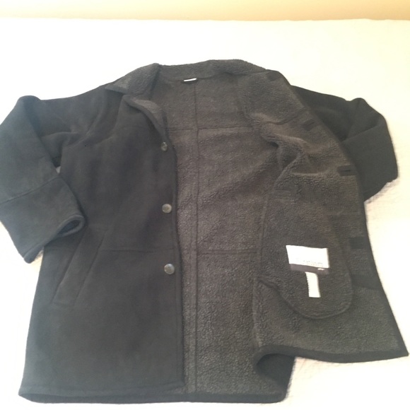 Firethorn Silver Men’s Suede Dress Coat - Picture 10 of 13